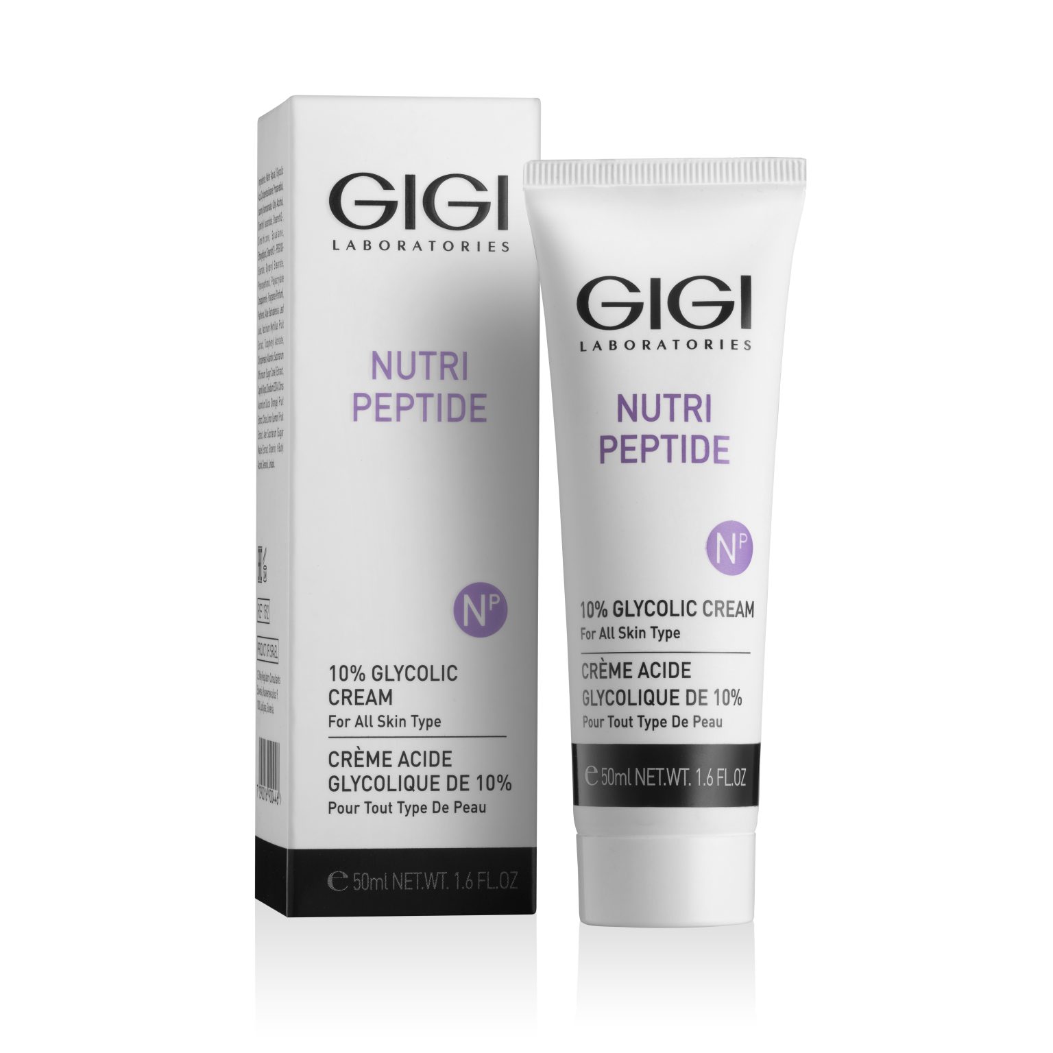 GIGI Laboratories 10% Glycolic Acid Cream – kremas su 10 % glikolio rūgštimi