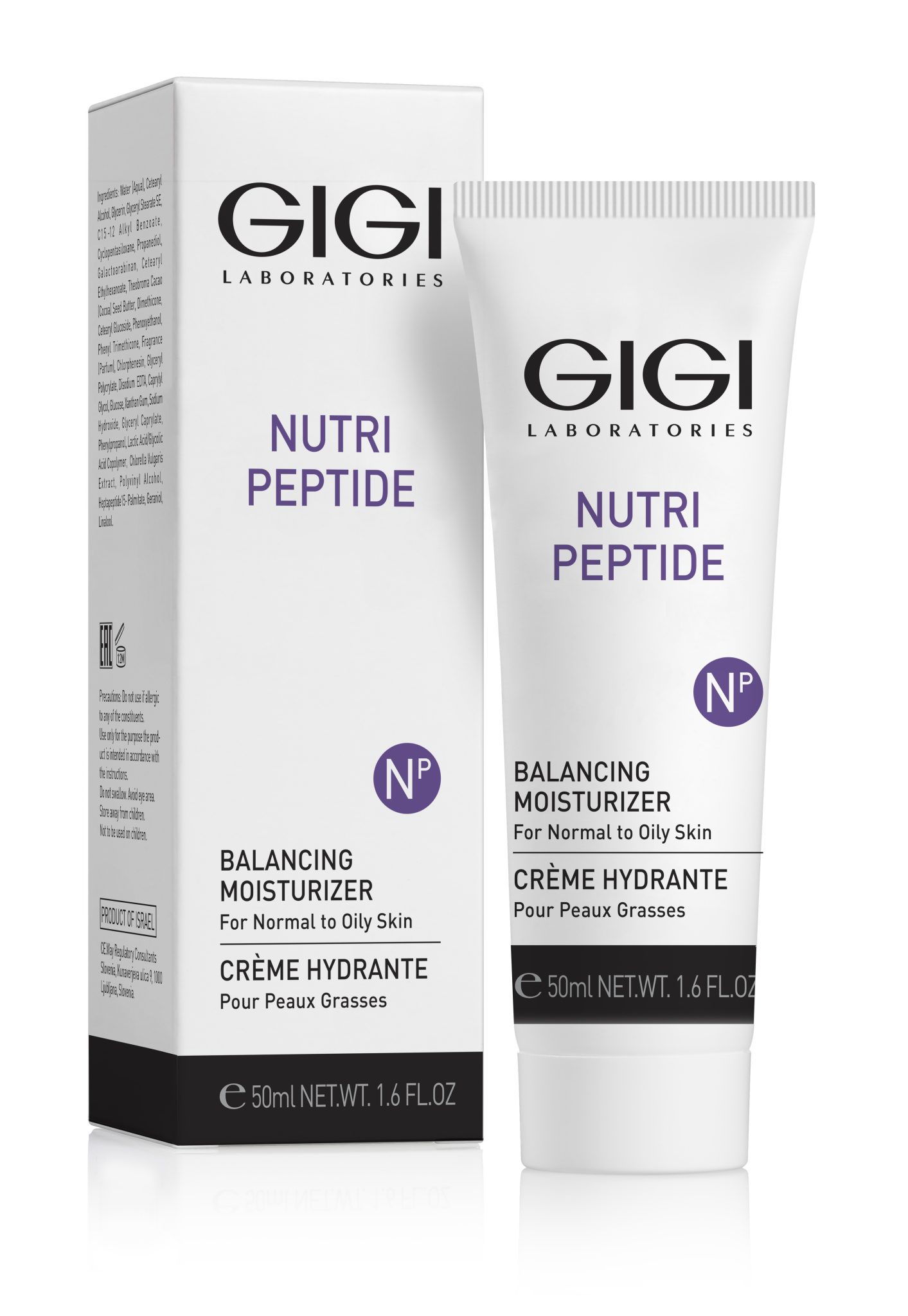 GIGI Laboratories Balancing Moisturizer – drėkinamasis kremas normaliai ir riebiai odai