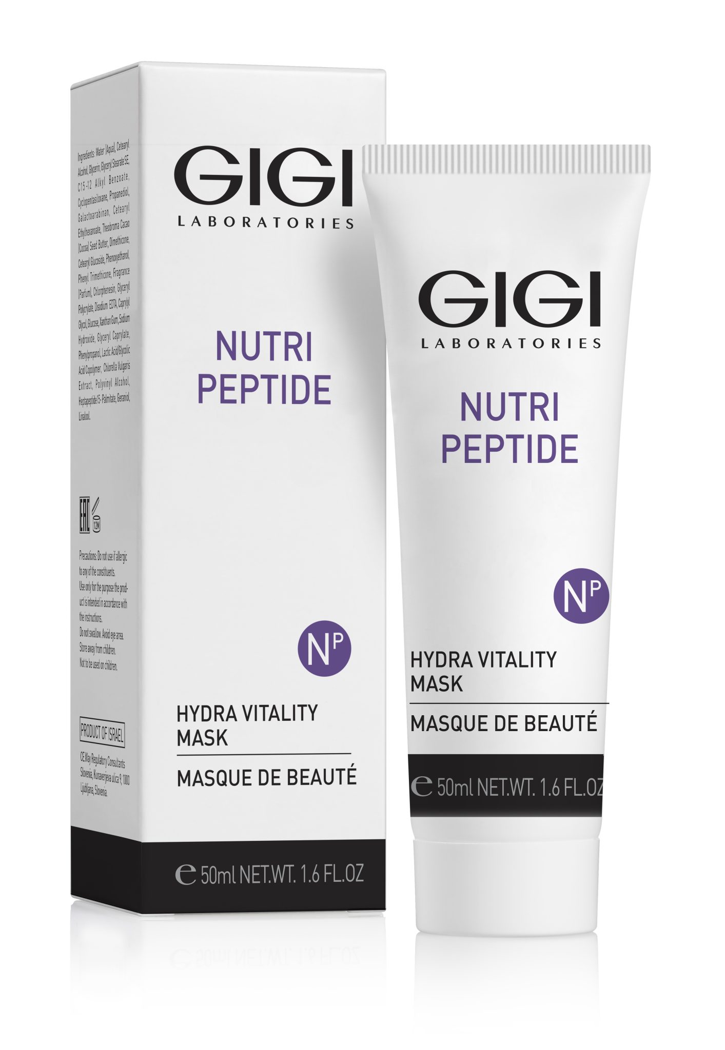GIGI Laboratories Hydra Vitality Mask – drėkinamoji gyvybingumo suteikianti kaukė