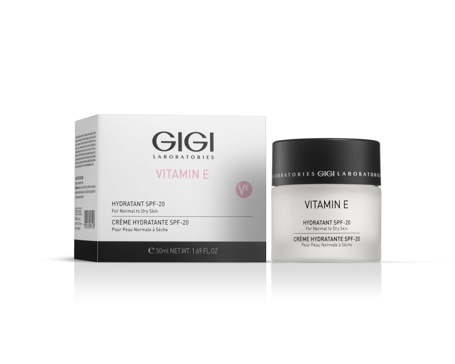 GIGI Laboratories Hydratant SPF 20 – drėkinamasis kremas normaliai ir sausai odai SPF 20