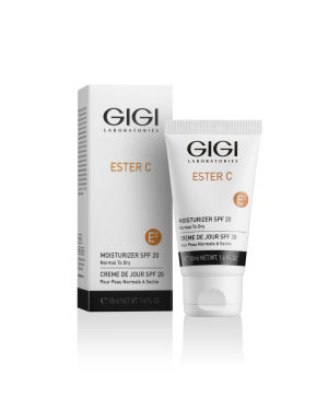 GIGI Laboratories Moisturizer SPF 20 – drėkinamasis kremas normaliai ir sausai odai SPF 20